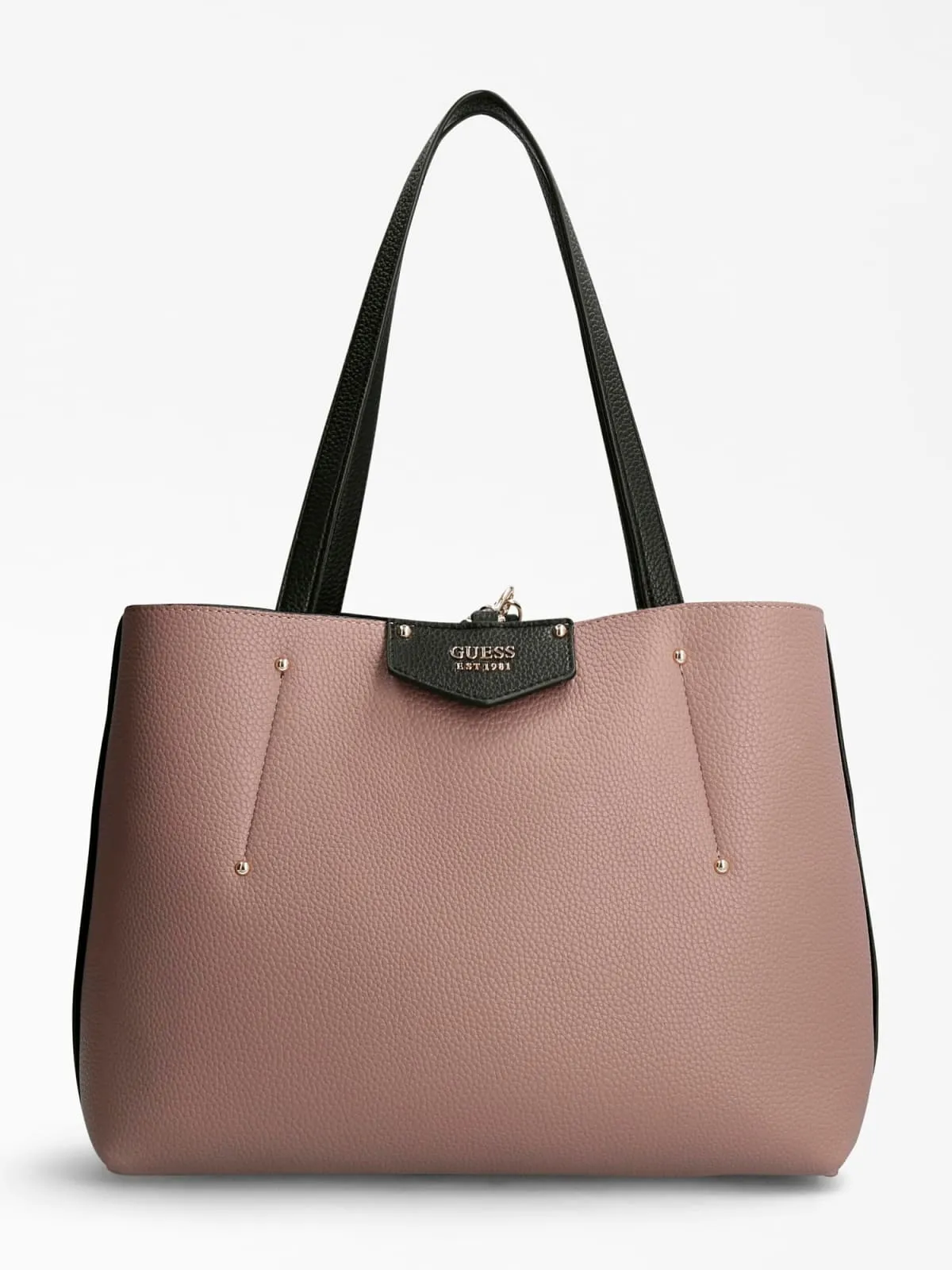 Guess Eco Brenton Tote Bag In Black For Women