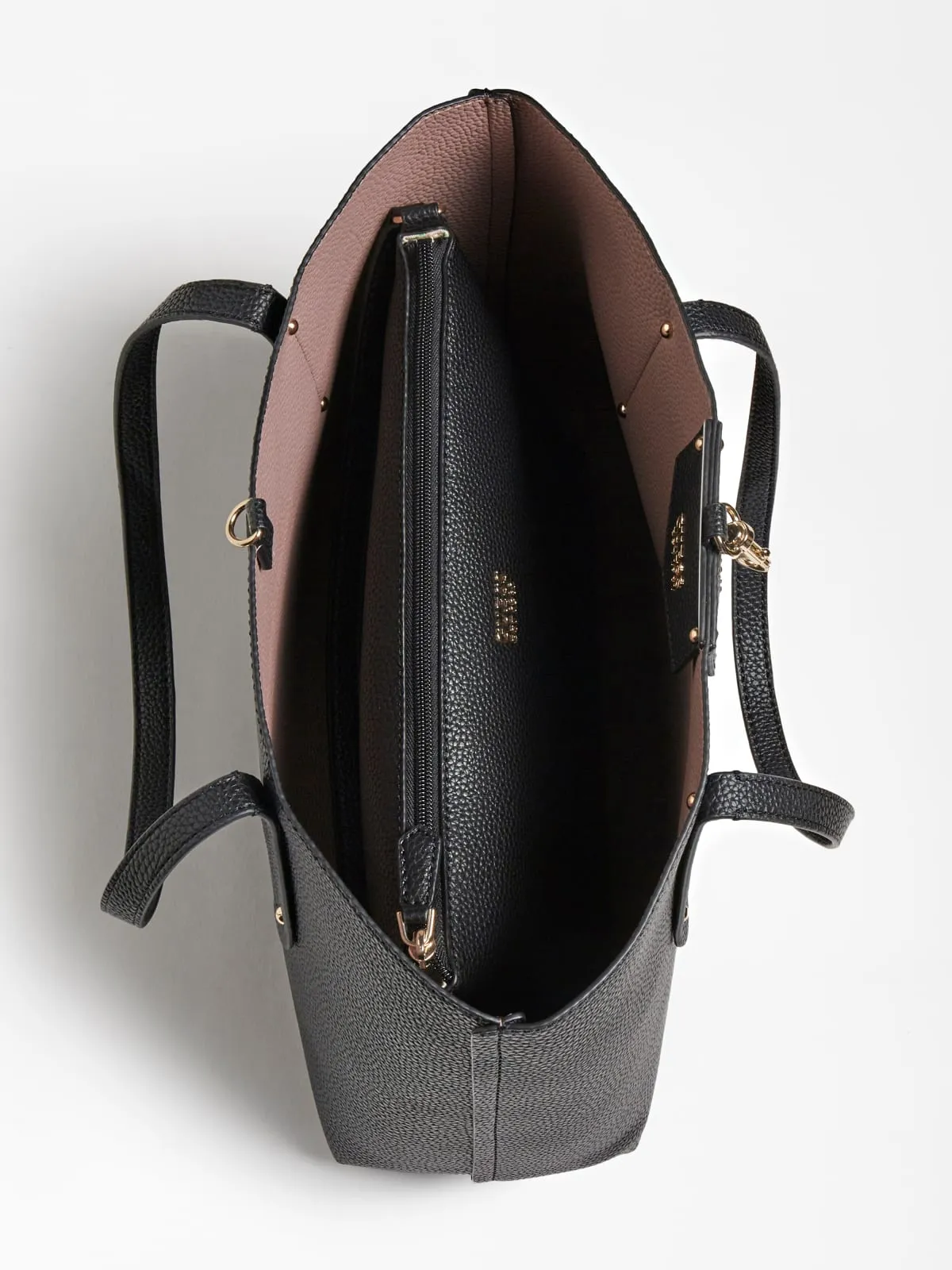 Guess Eco Brenton Tote Bag In Black For Women