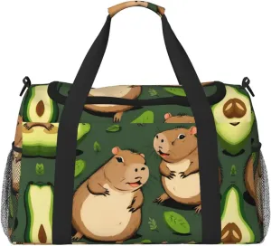 Guinea Pig print Weekender Overnight Carry On Bag Gym Luggage Bag Duffel Bag for Travel Women