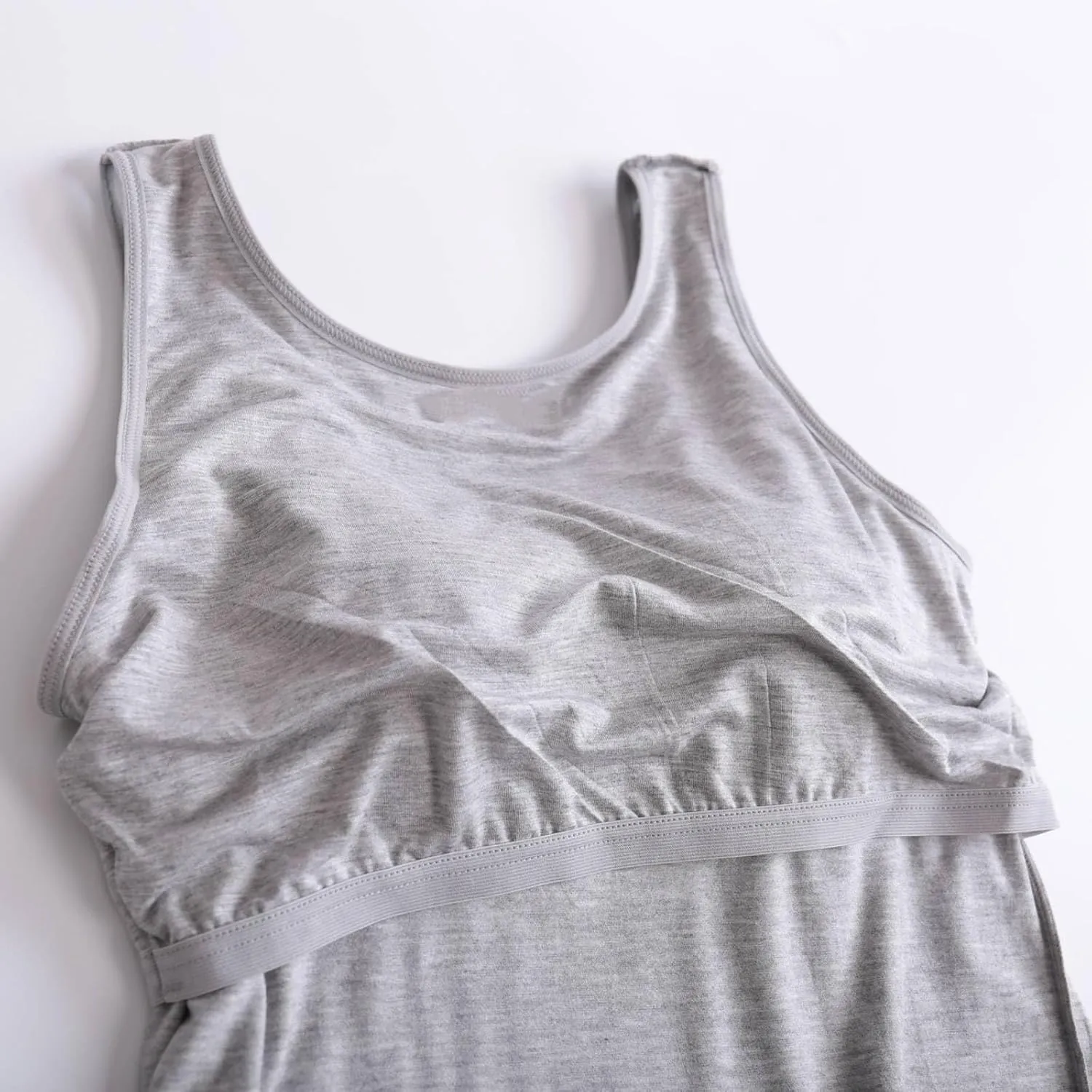 Gym Shirts Women 2PC Casual Tops Padded Bra Short Sleeves Crewneck Tunics Tops Outdoor Workout Athletic Hiking Tshirt