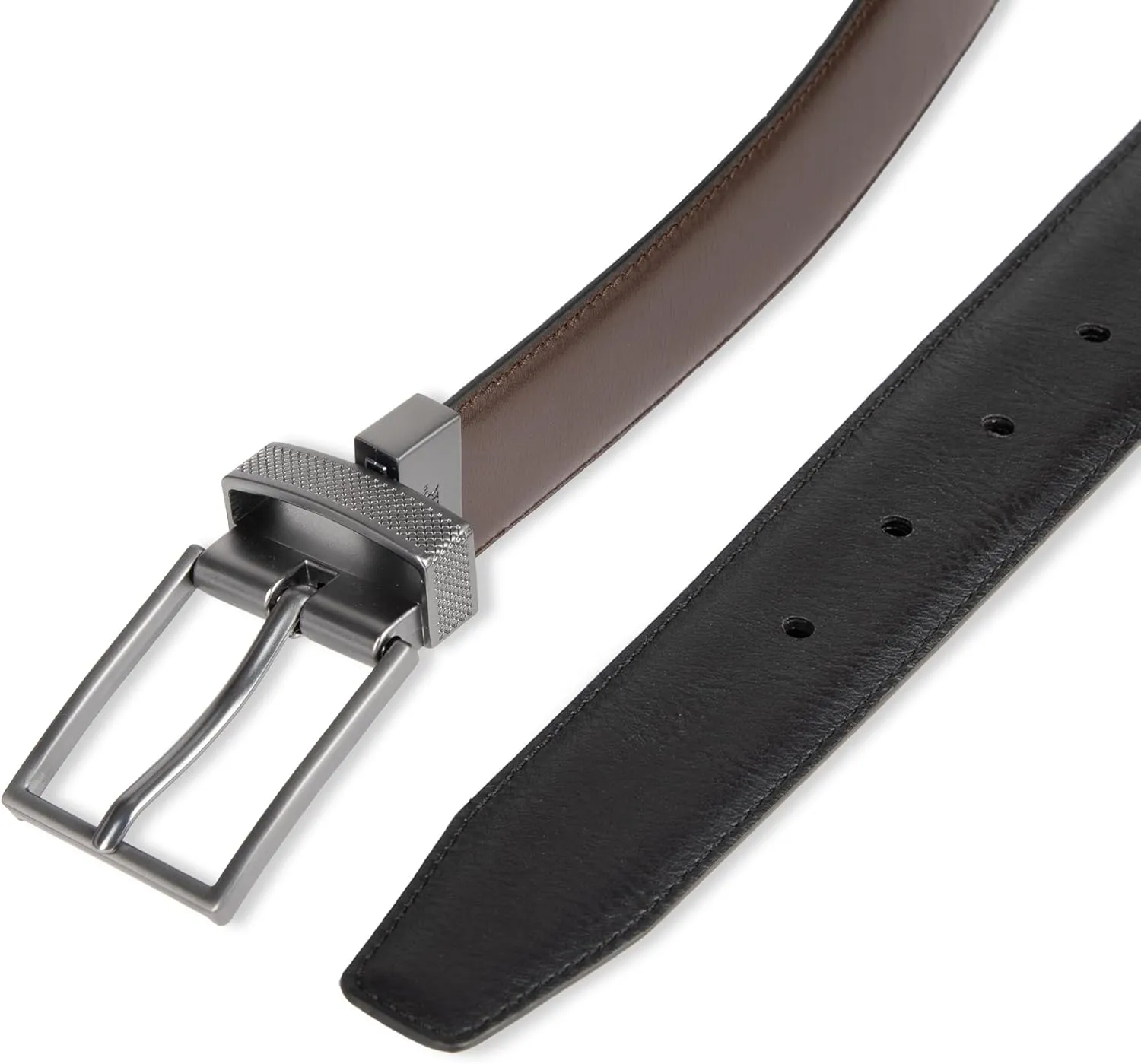 Haggar Men's Reversible Belt-Dress and Casual