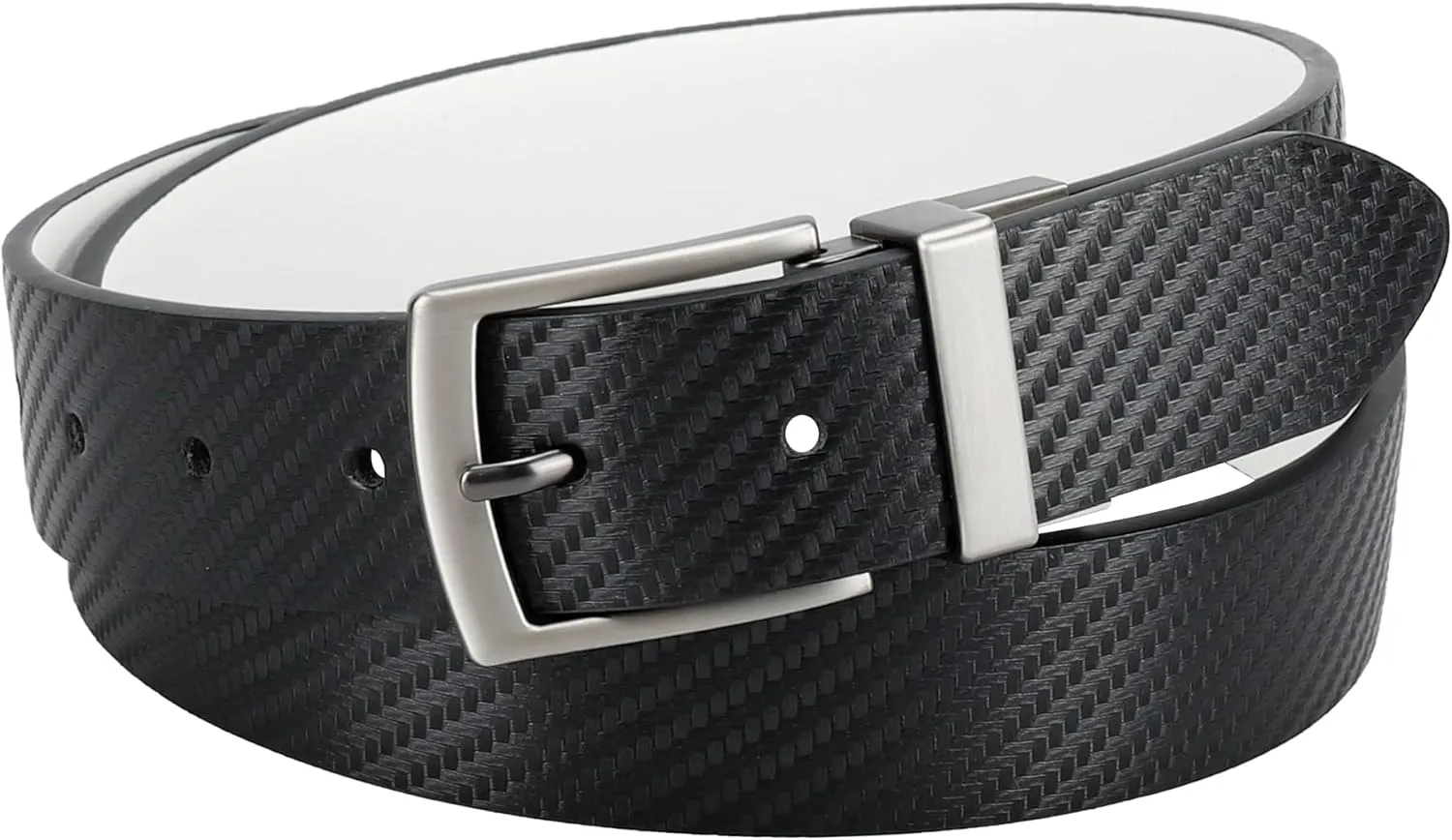 Haggar Men's Two-in-one Reversible Stretch Golf Belt