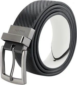 Haggar Men's Two-in-one Reversible Stretch Golf Belt