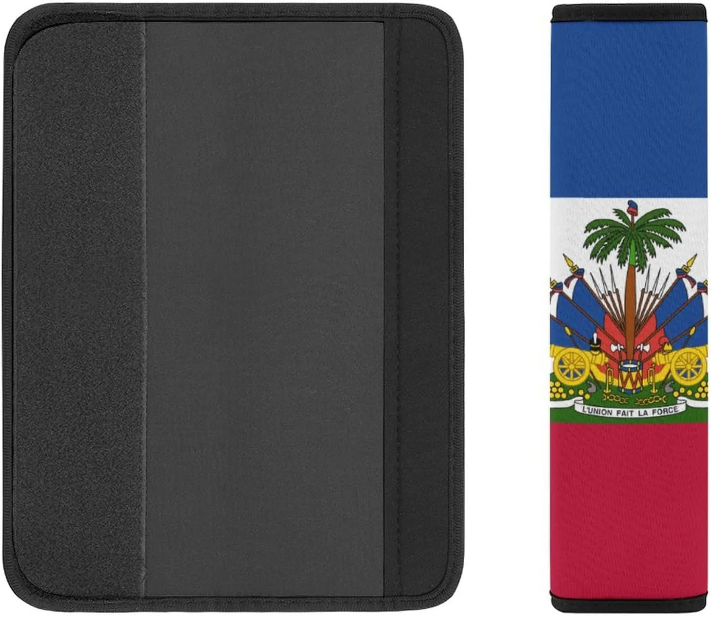 Haiti Flag Car Seatbelt Covers Shoulder Pad,Suitable for Handbag Camera Backpack Strap