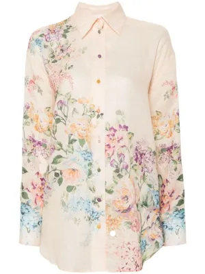 Halliday Floral-Print Shirt
