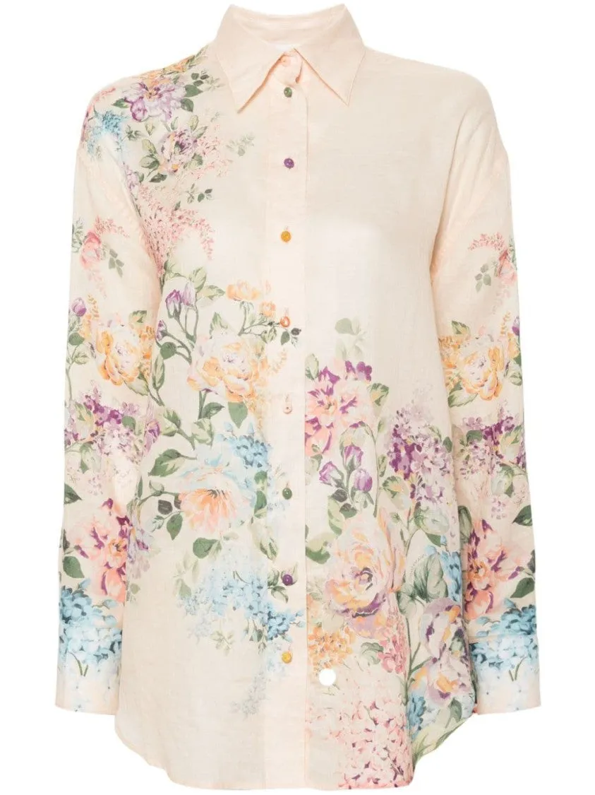 Halliday Floral-Print Shirt