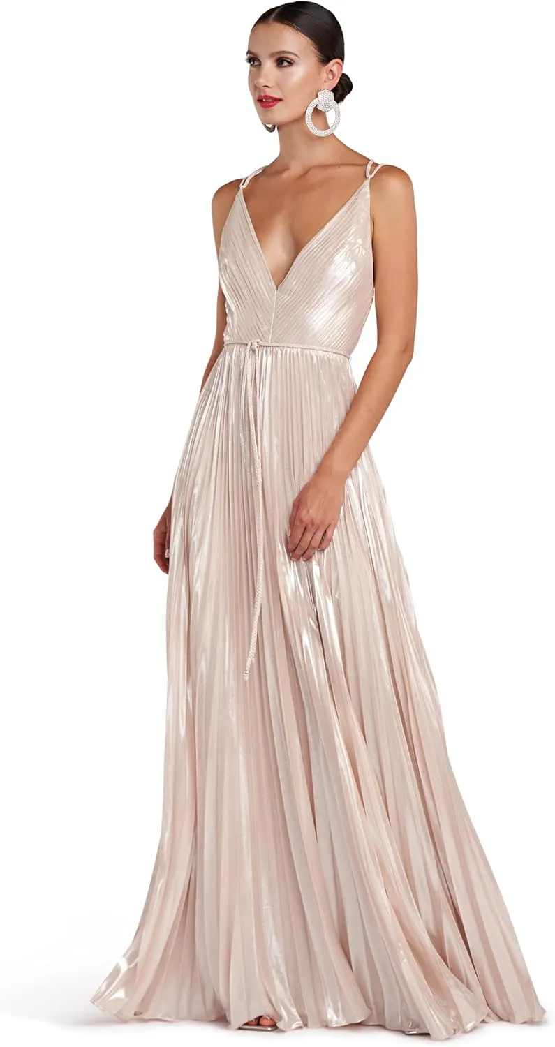HALSTON Women's Ace Gown in Foil Chiffon