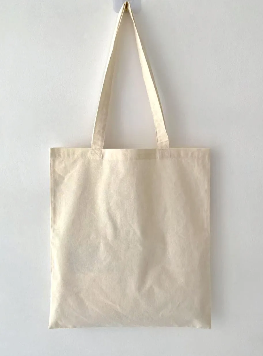 Hand-Sewn Patch Tote Bag