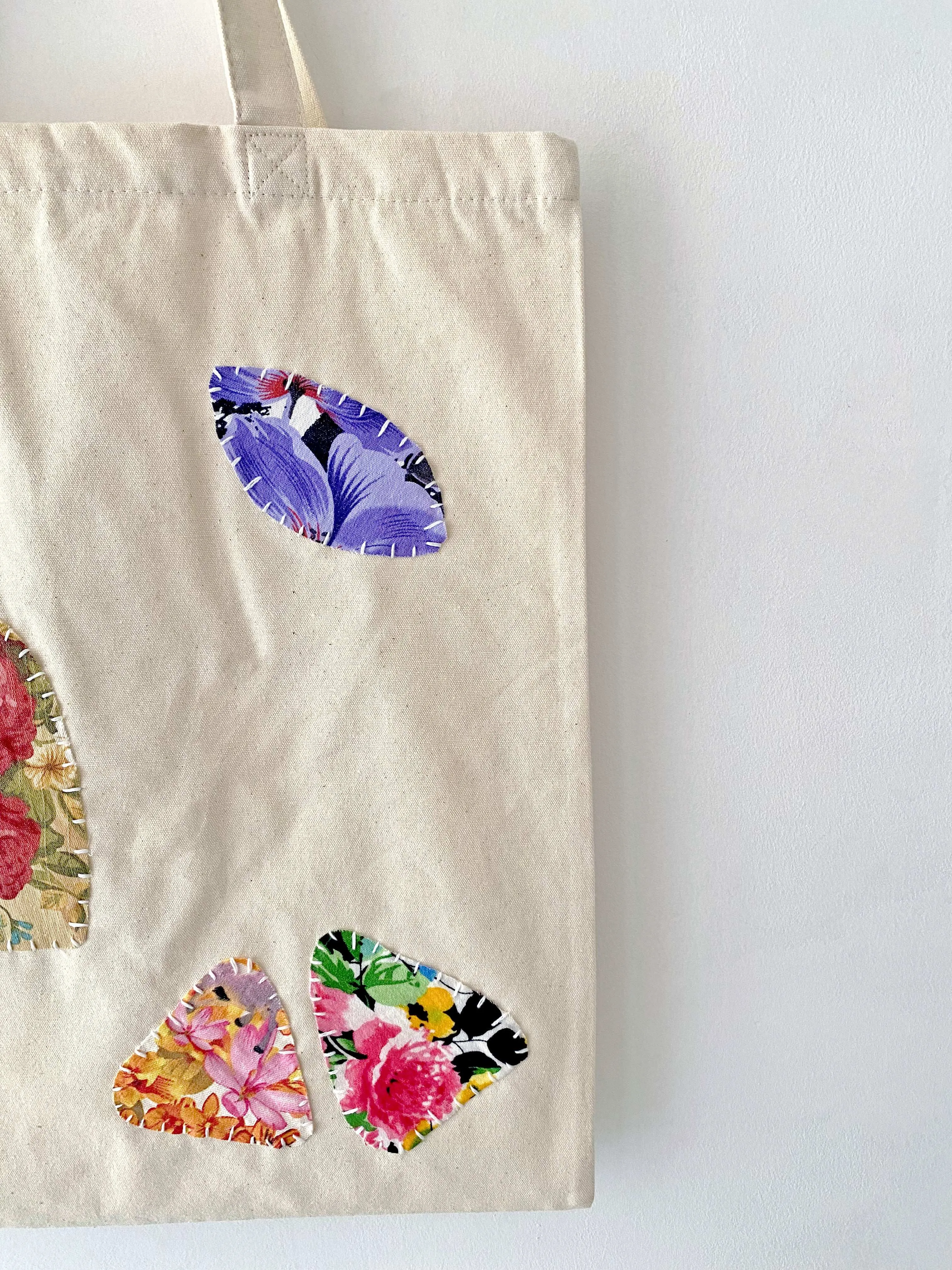 Hand-Stitched Canvas Tote