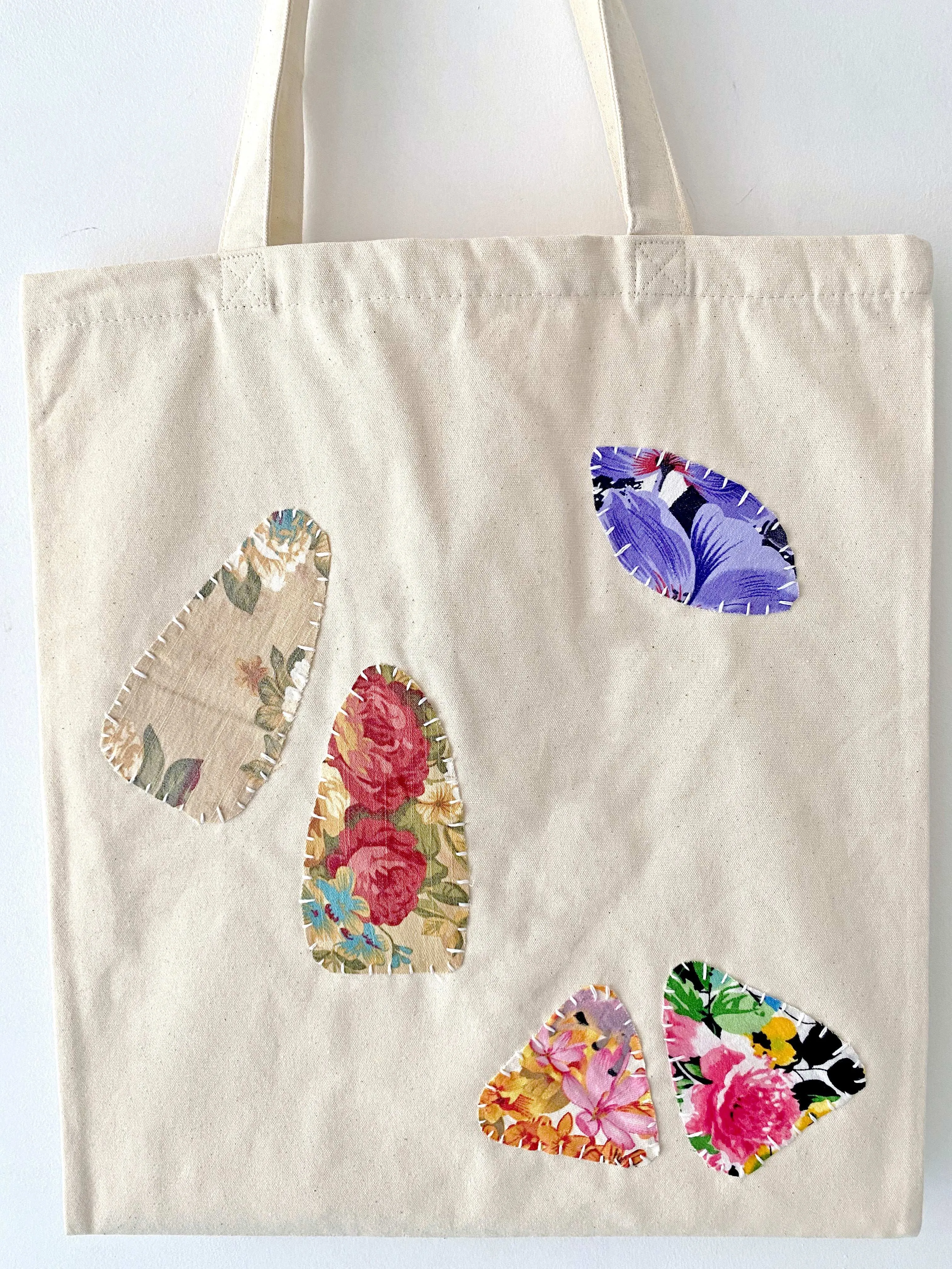 Hand-Stitched Canvas Tote