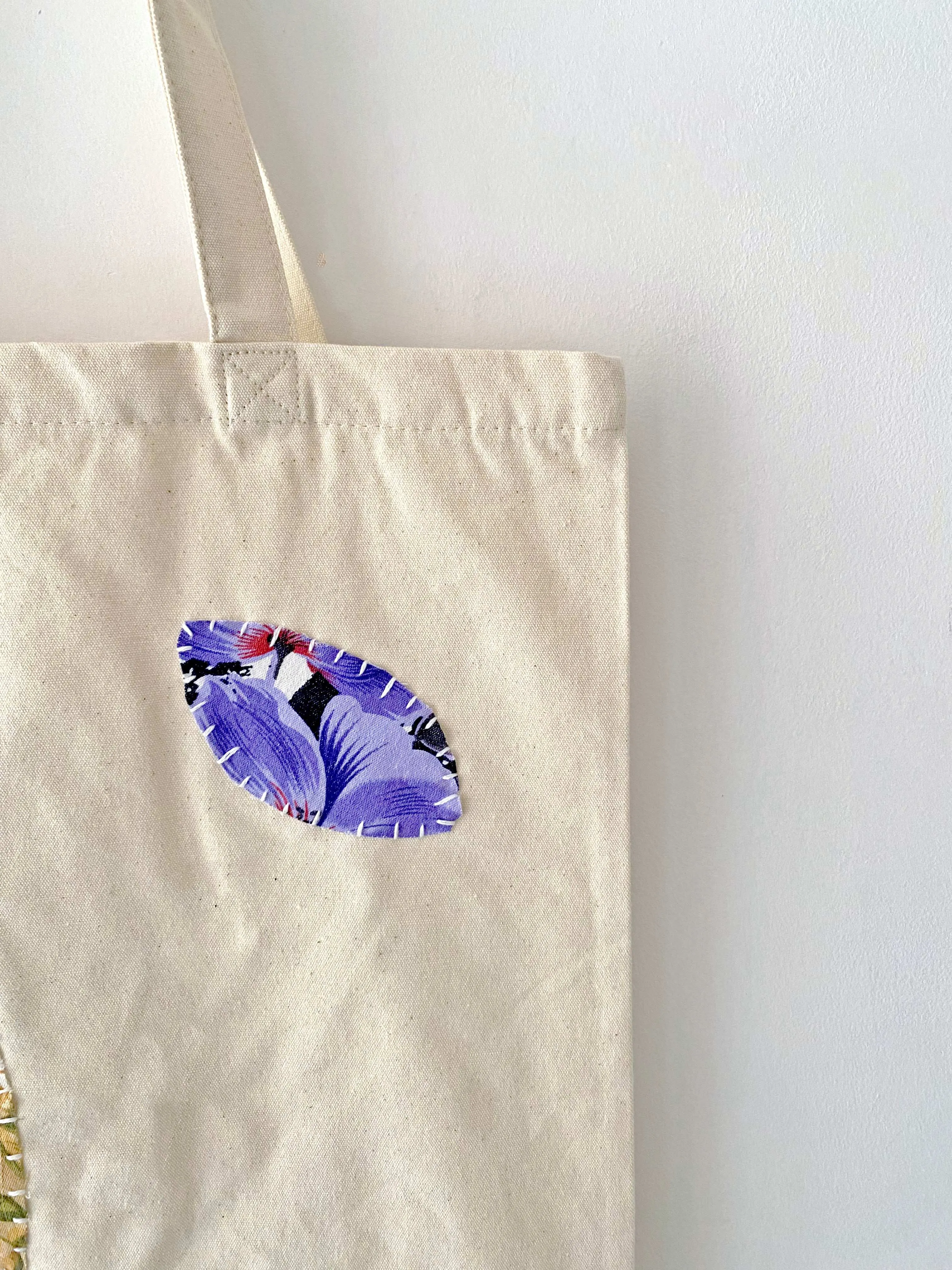 Hand-Stitched Canvas Tote