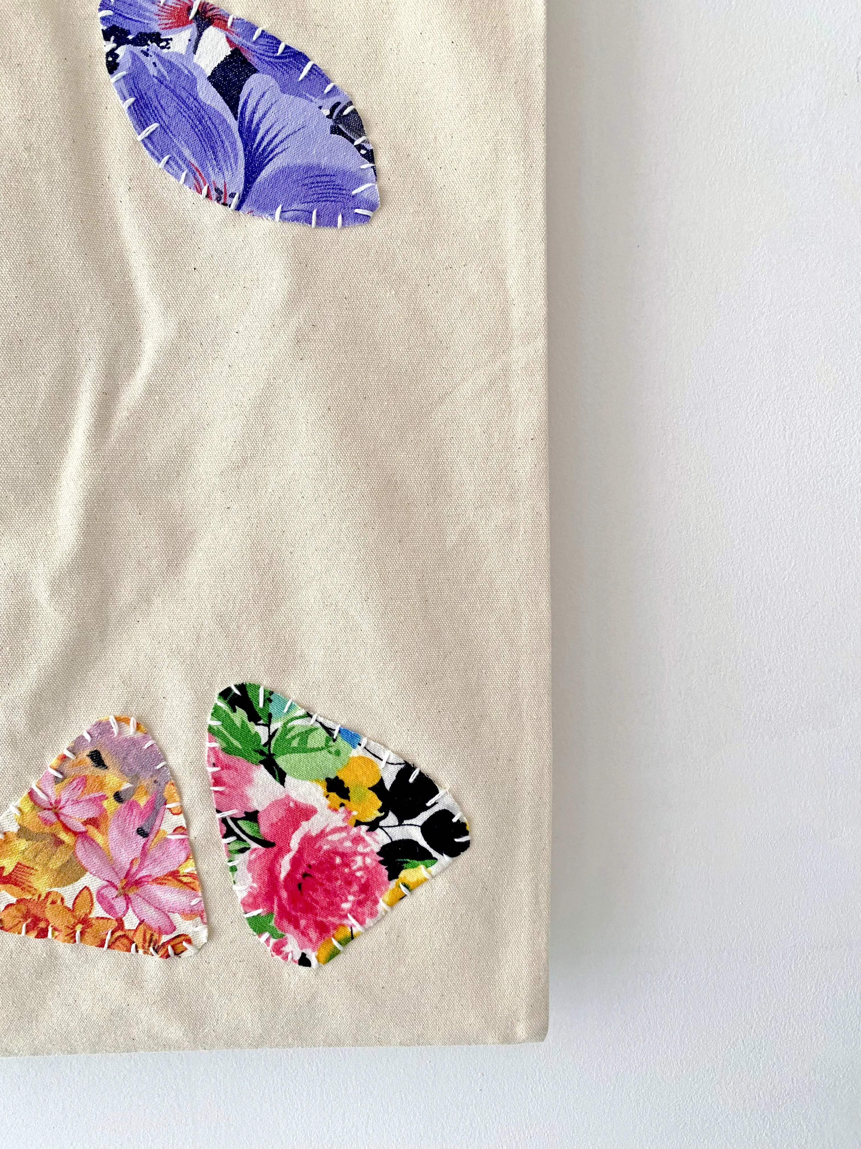 Hand-Stitched Canvas Tote