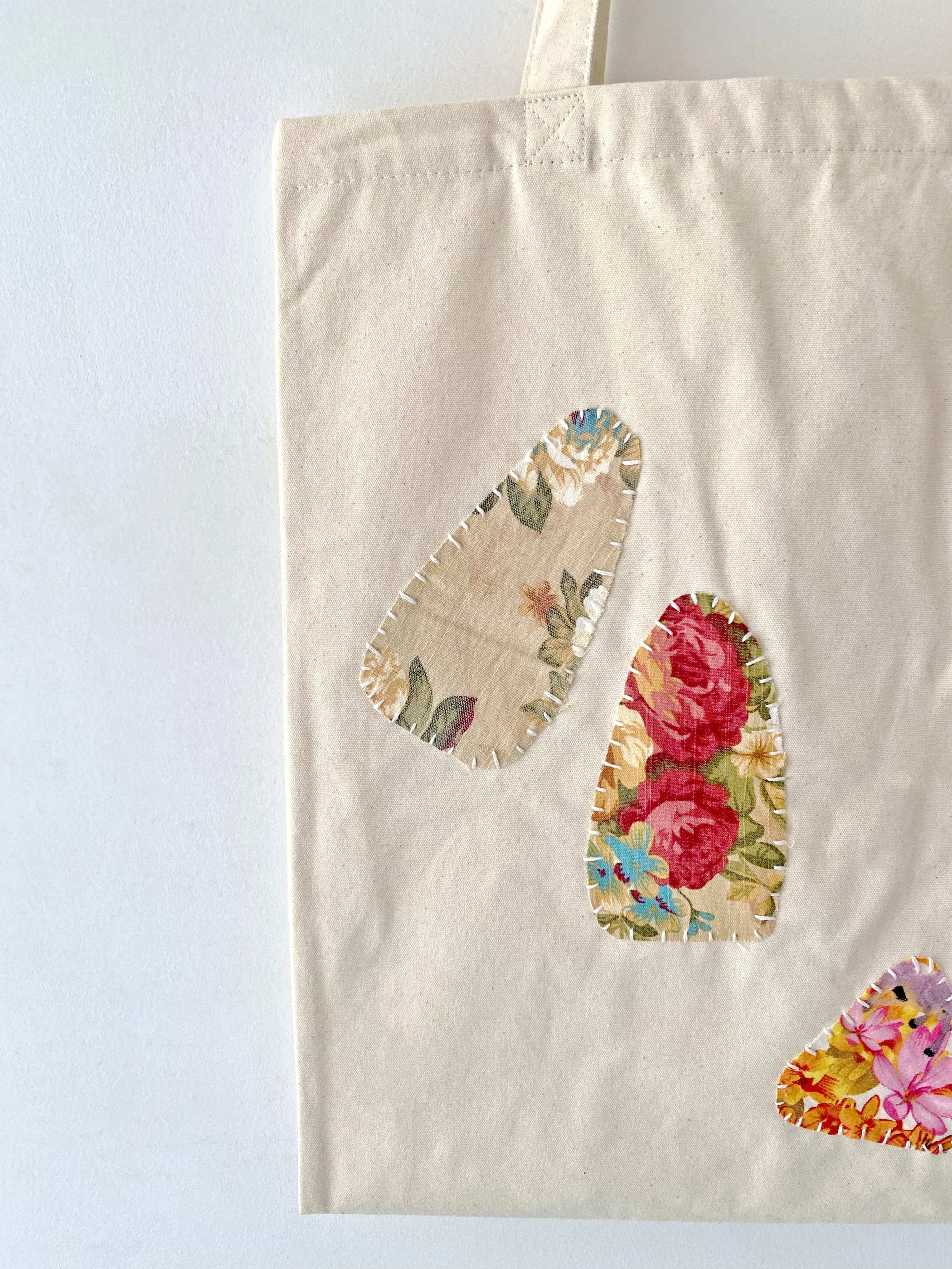 Hand-Stitched Canvas Tote
