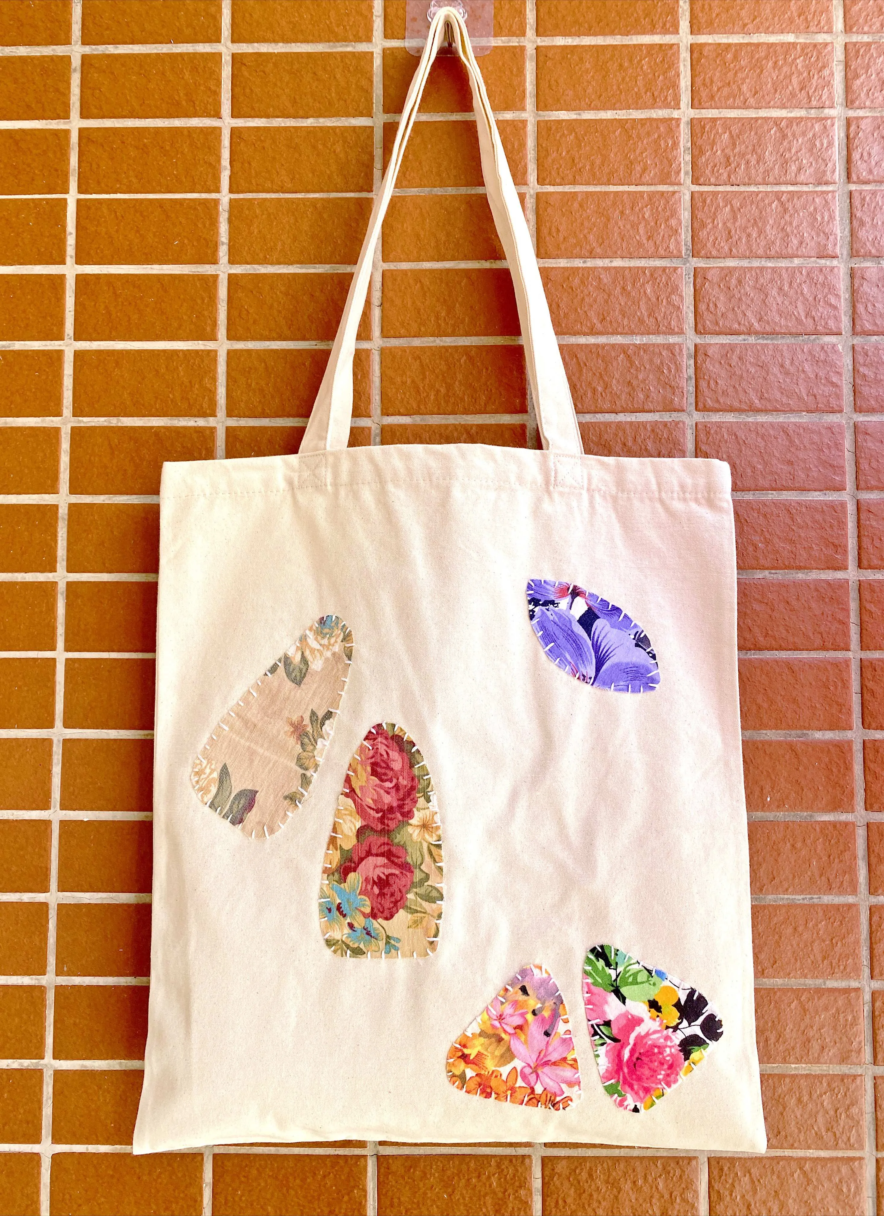 Hand-Stitched Canvas Tote