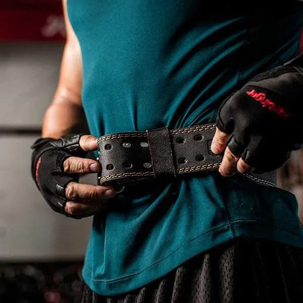 Harbinger Padded Leather Belt 6 Inch