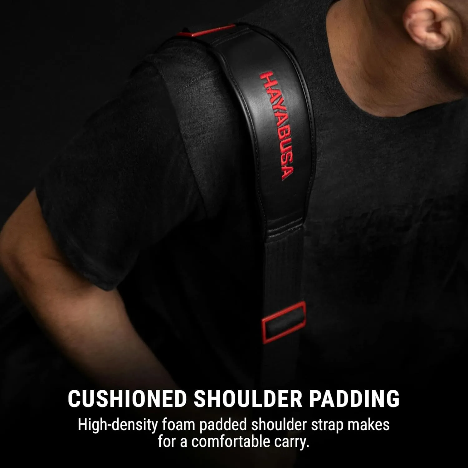 Hayabusa Jiu Jitsu Ranked Duffle Strap - Black, One