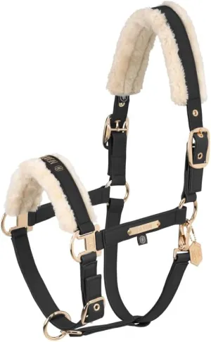 headcollar Faux Leather DOUBLEPIN FF - Heritage 2024