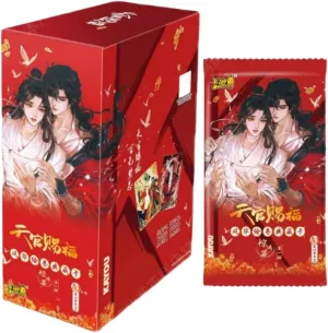 Heaven Officials Blessing Collection Card ，Tao Yuan Qian Deng Series，Tian Guan Ci Fu Animation Peripheral Products (Comic(A Full Box (90 Cards)))
