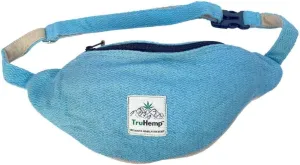 Hemp Fanny Pack, Lightweight Waist & Hip Bag with Adjustable Strap, Beige – Durable Belt Bag for Festivals, Hiking, and Everyday Use