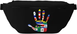 Hispanic Heritage Month Waist Pack Crossbody Fanny Pack Large Waist Bag Men Women Belt Bag For Running Walking Traveling