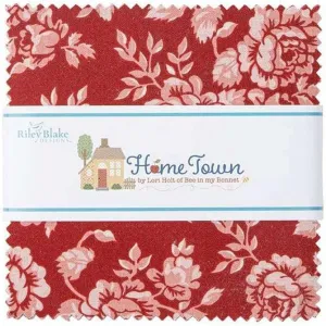 Home Town Riley Blake 5-inch Stacker, 42 Precut Fabric Quilt Squares by Lori Holt