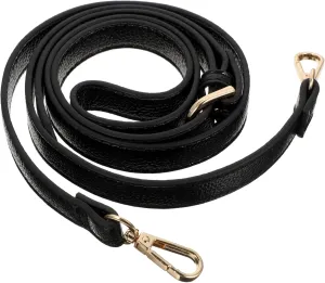 HOMSFOU Adjustable Leather Shoulder Purse Strap Replacement with Double Clasp for Handbags Versatile Bag Belt for Easy Installation and Custom