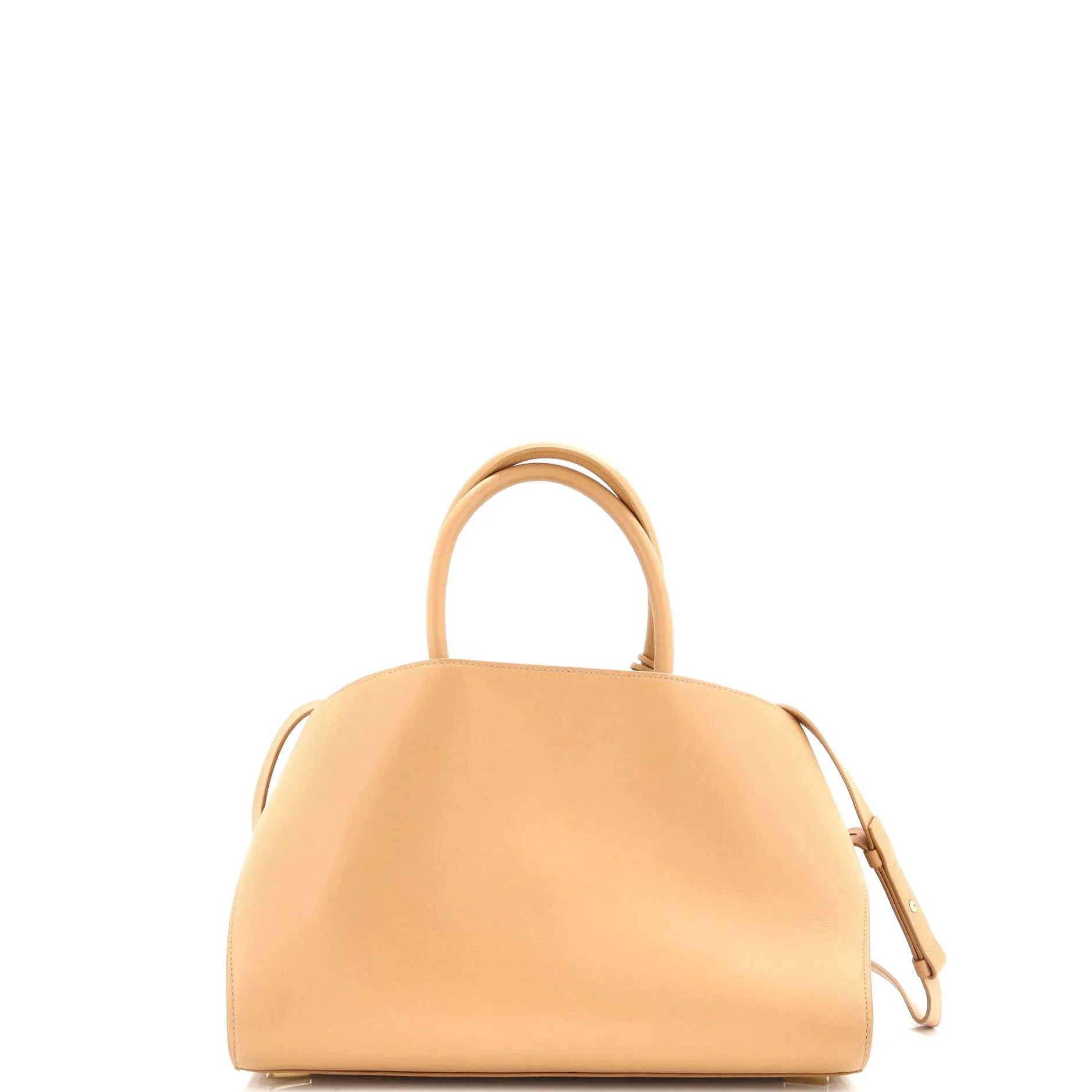 Hug Gancini Top Handle Bag Leather Small