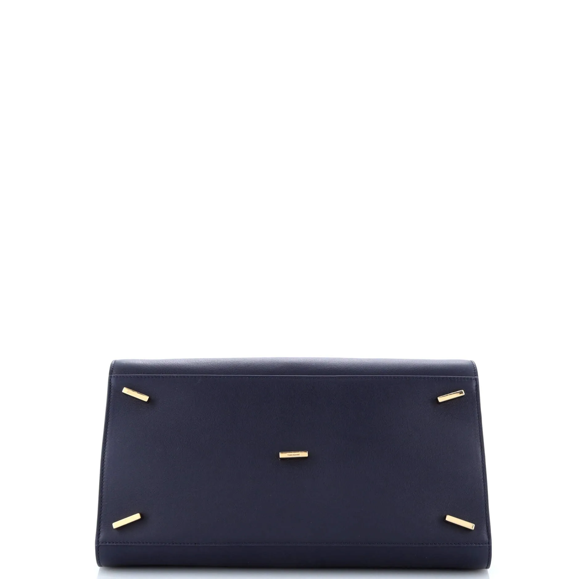 Hug Gancini Top Handle Bag Leather Small