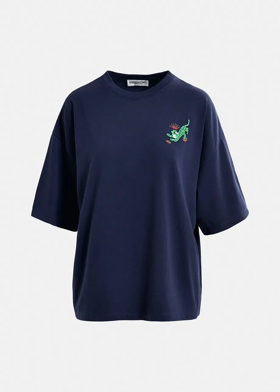 Hungle Embroidered T Shirt