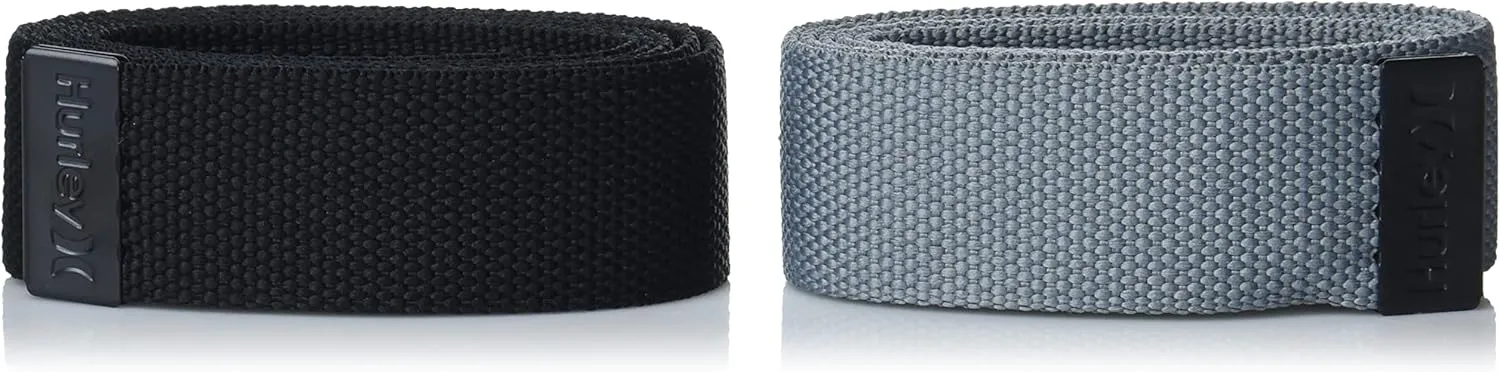 Hurley Men's Belts (3-Pack)