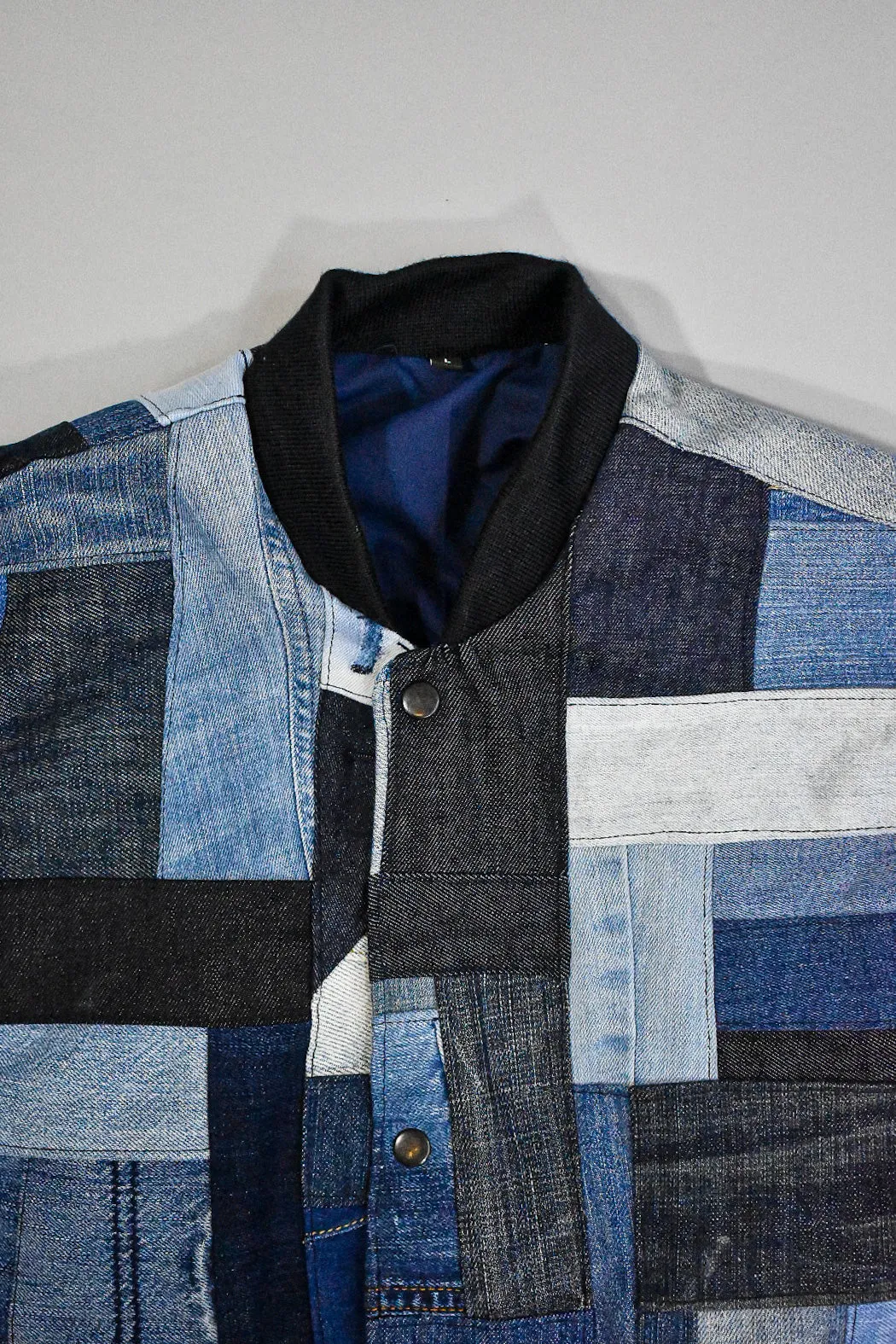 IF DENIM | Sustainable Handcrafted Patchwork Bomberjacket