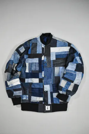 IF DENIM | Sustainable Handcrafted Patchwork Bomberjacket