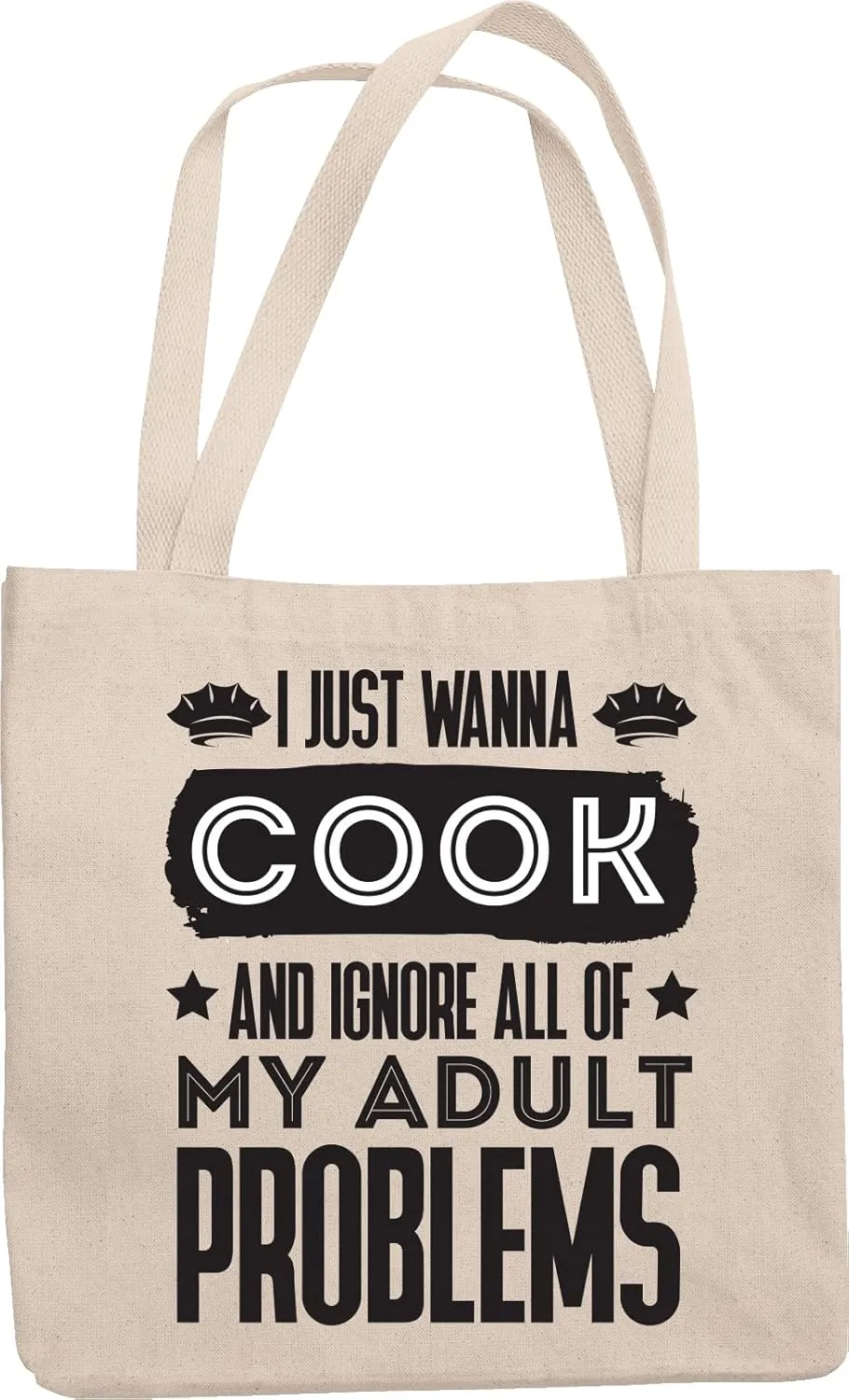 Ignore All My Adult Problems Cooking Reusable Tote Bag or Spoon Holder Tote Bag