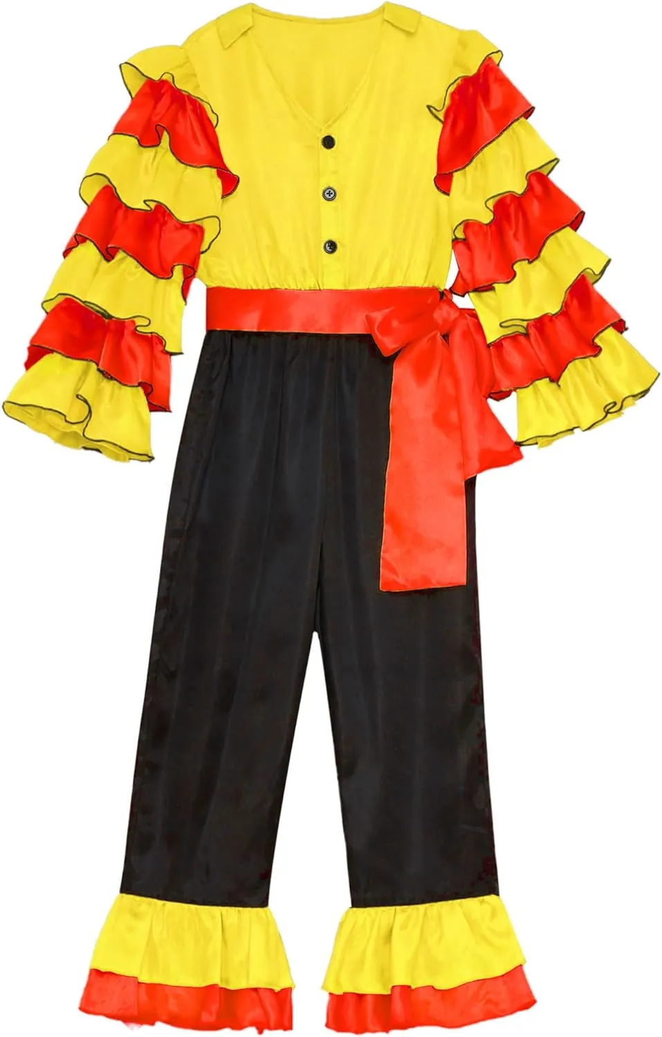 iiniim Kids Boys Rumba Samba Cha Cha Dance Jumpsuit Halloween Party Stage Performance Dress up