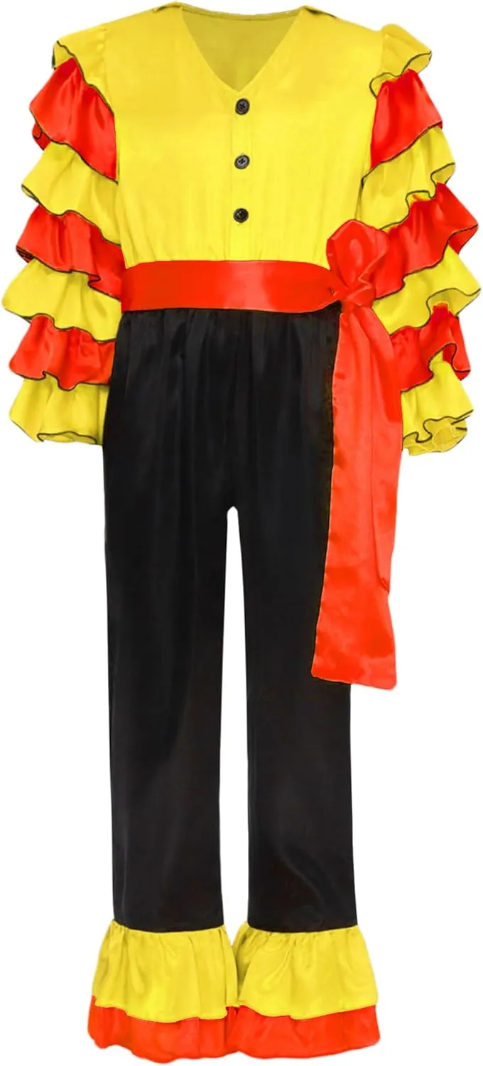iiniim Kids Boys Rumba Samba Cha Cha Dance Jumpsuit Halloween Party Stage Performance Dress up