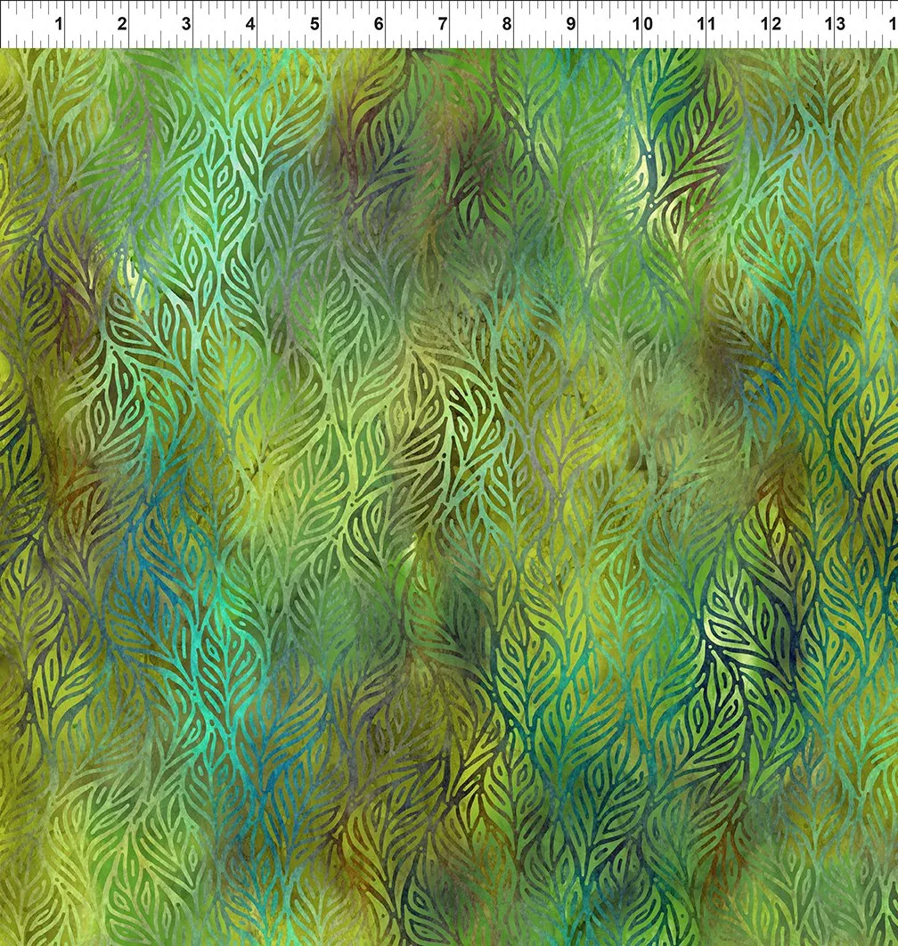 Impressions Green Leaves