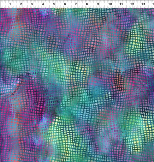 Impressions Teal Dots