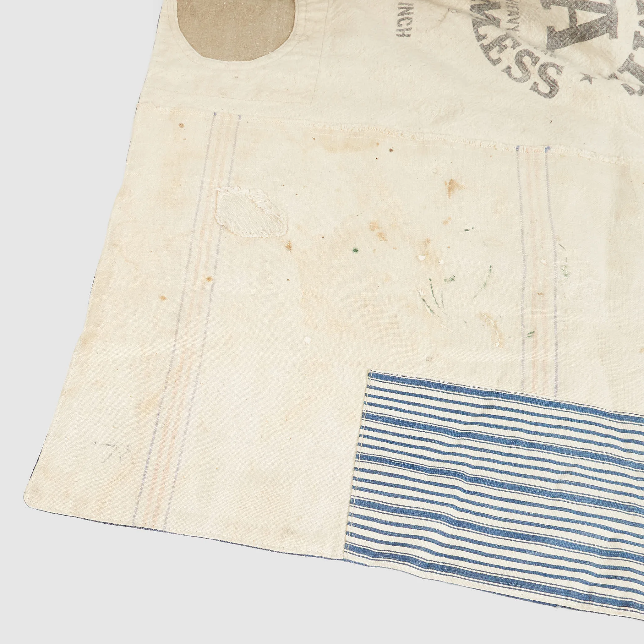 J. Augur Design Hand Made Patchwork Denim USA Flag