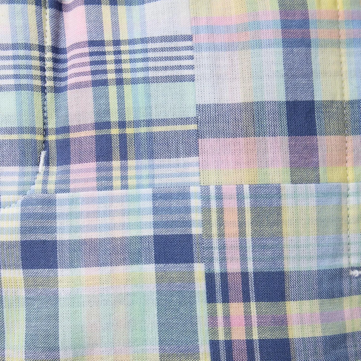 Janie and Jack Boys' Madras Patchwork Shorts (Toddler/Little Big Kid)
