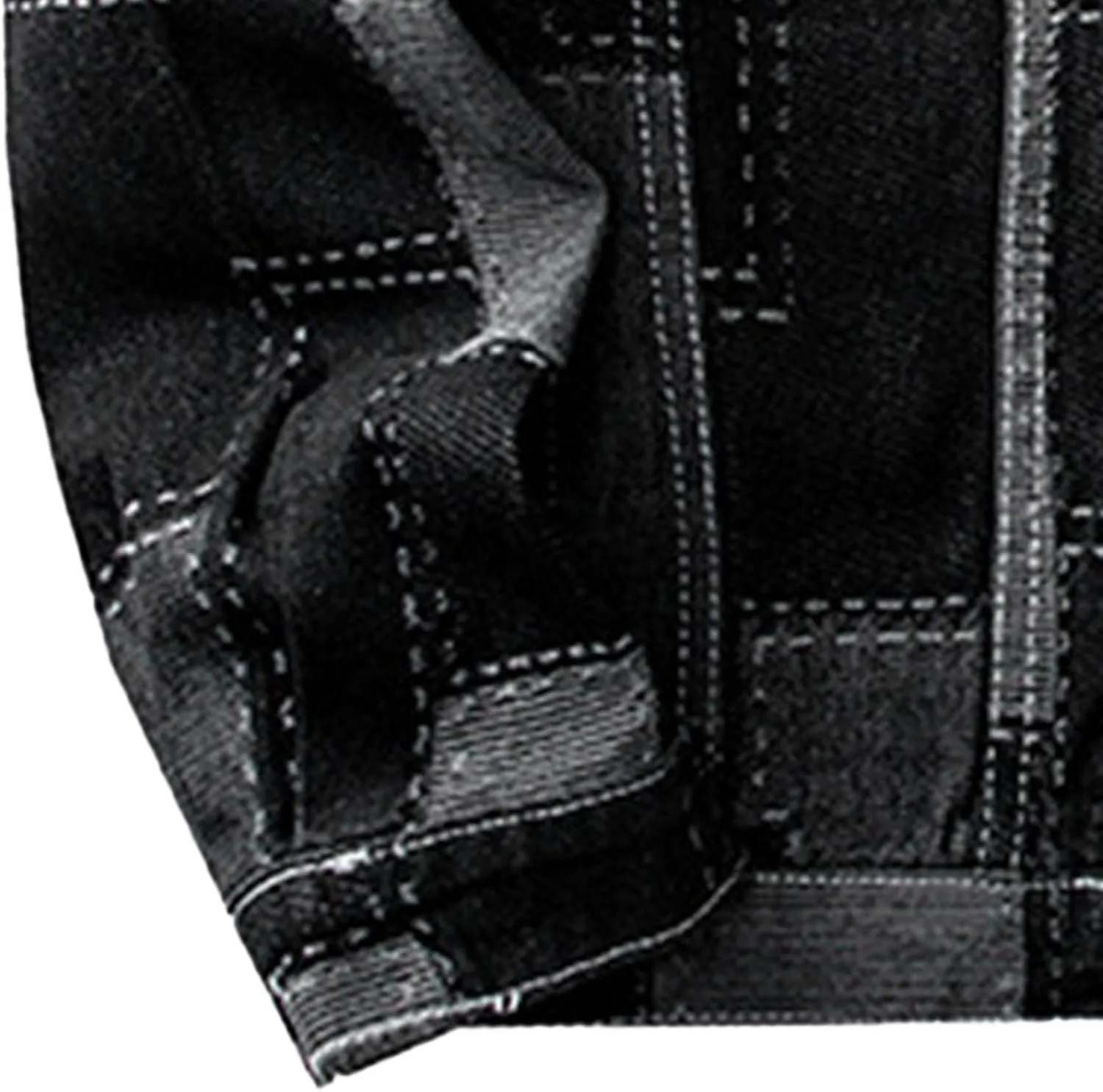 JEKE-DG Men Patchwork Lapel Denim Jacket Casual Slim Fit Jeans Jacket Big Pocket Colorblock Cowboy Outerwear