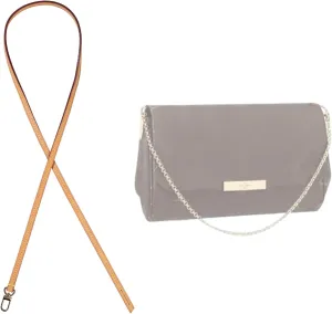 jiesinlov Vachetta Leather Strap Replacement,Purse Shoulder Straps Crossbody for Handbag (Single Buckle-Length:45.3in)