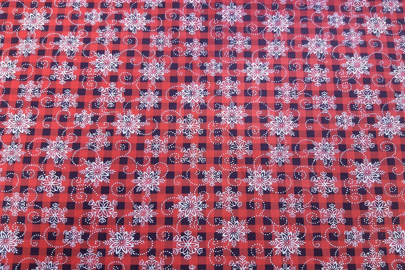 Joy of the Season Patchwork # 2 / Craft Fabric