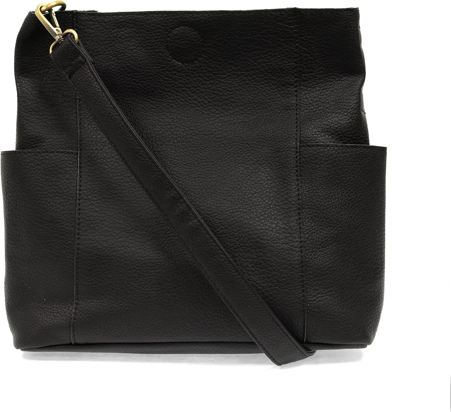 Joy Susan Side-Pocket Bucket Bag: Kayleigh Crossbody