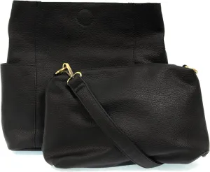 Joy Susan Side-Pocket Bucket Bag: Kayleigh Crossbody