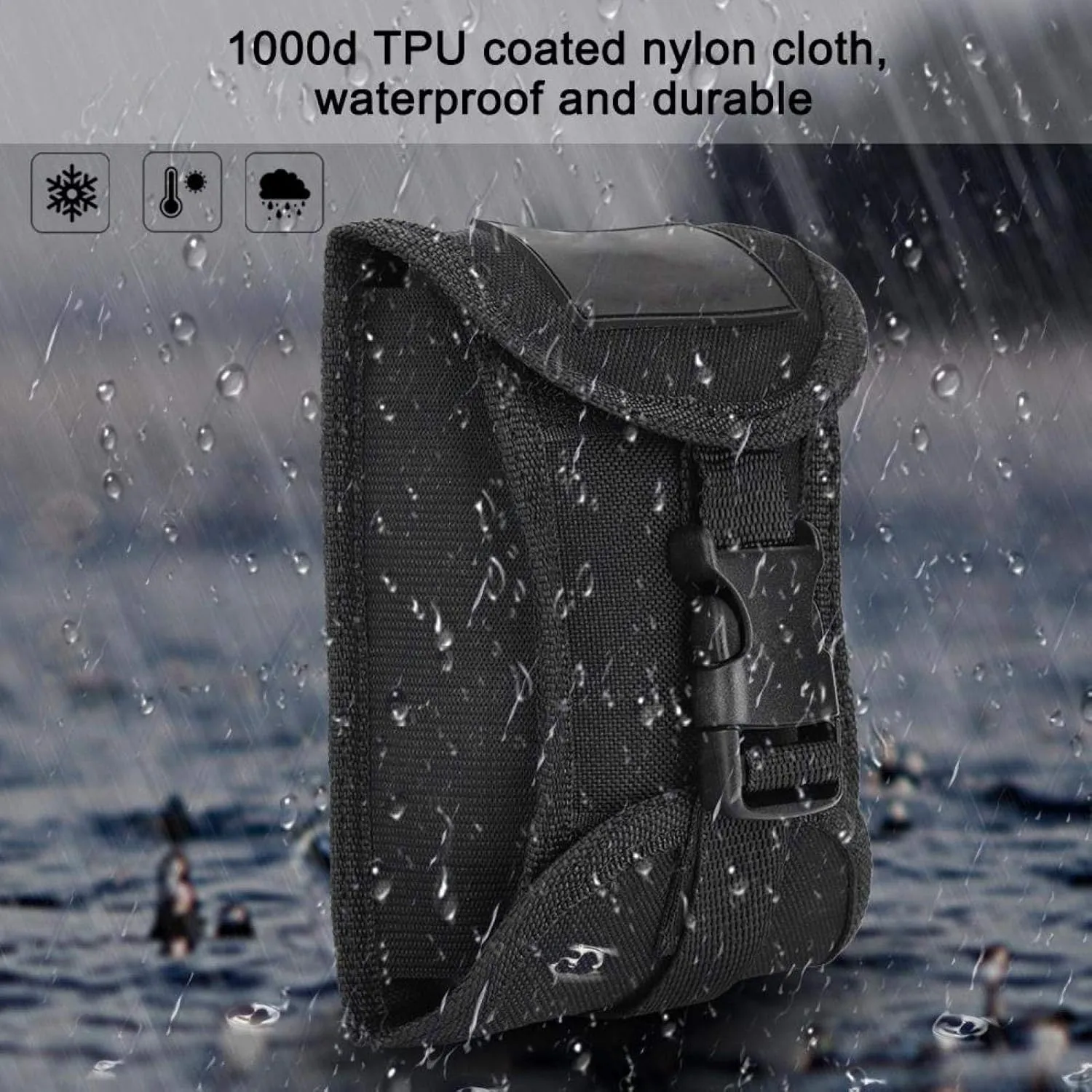 Joyzan Scuba Diving Weight Pocket, Universal Snorkeling Trim Counter Pouch 3KG Waterproof Nylon Diver Tank Belt Dive Spare Parts Storage Bag System Replacement Quick Release QR Buckles Travel