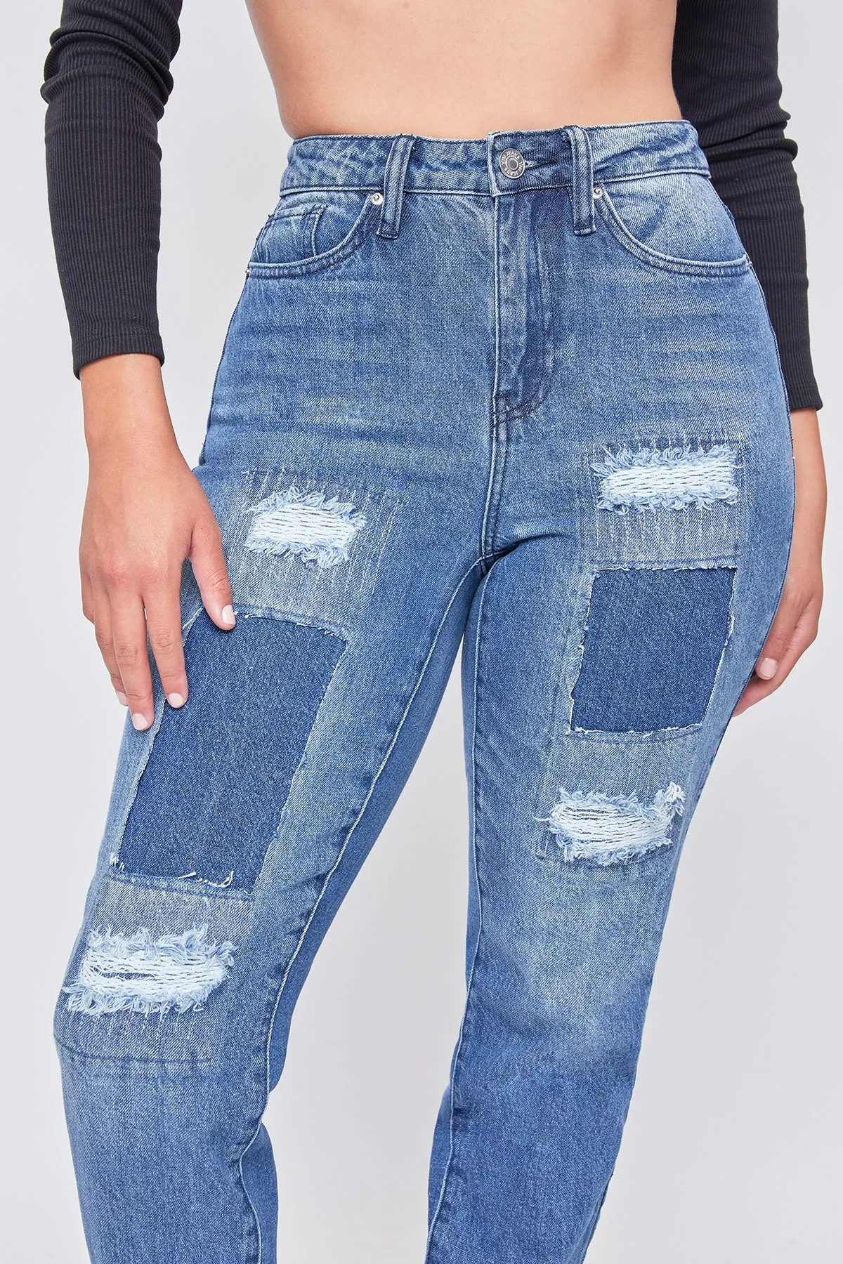 Junior Dream High-Rise Straight Patchwork Jean 14 Pack