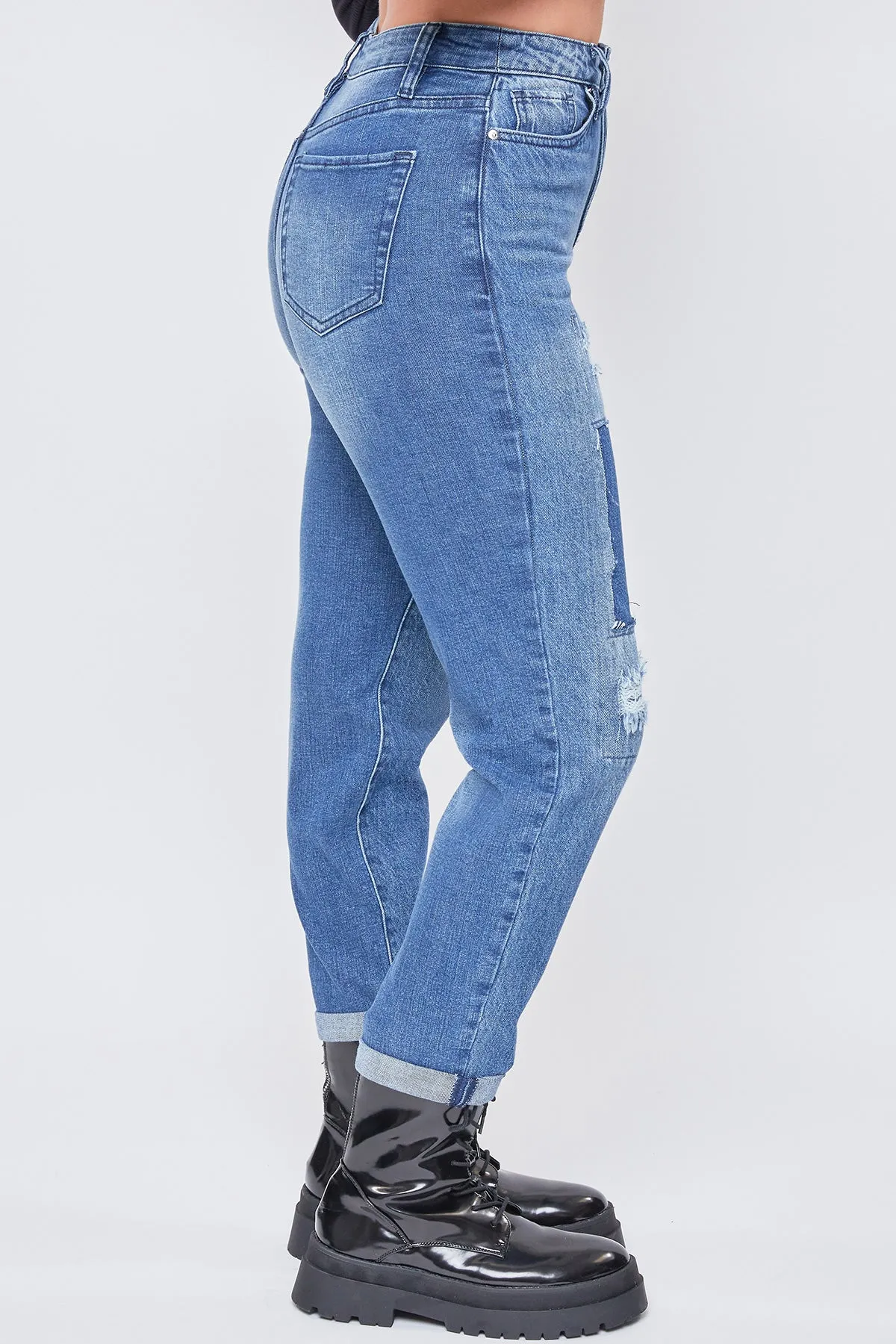 Junior Dream High-Rise Straight Patchwork Jean 14 Pack