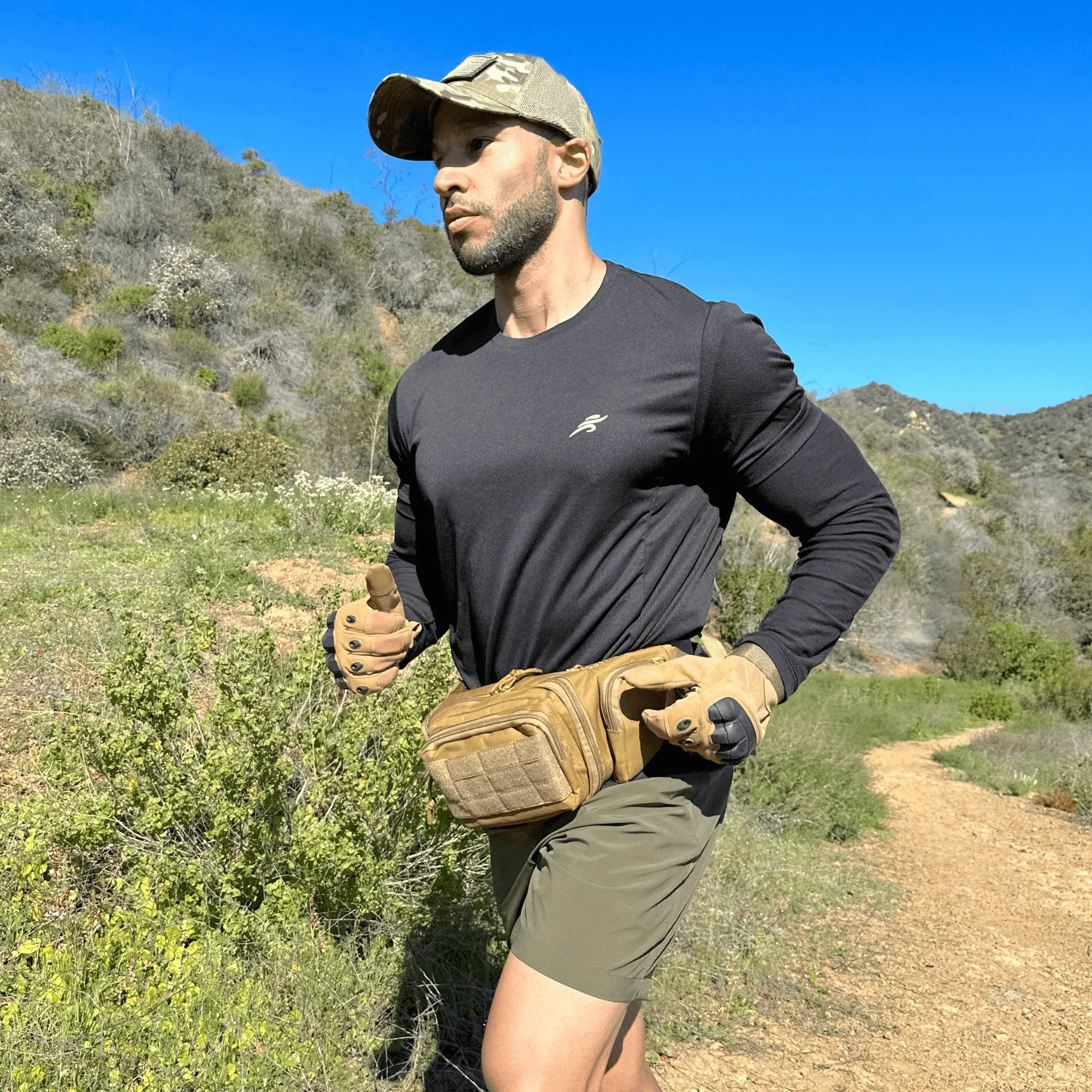 JupiterGear Tactical Military Fanny Pack Waist Bag & MOLLE EDC Pouch For Outdoor Activities