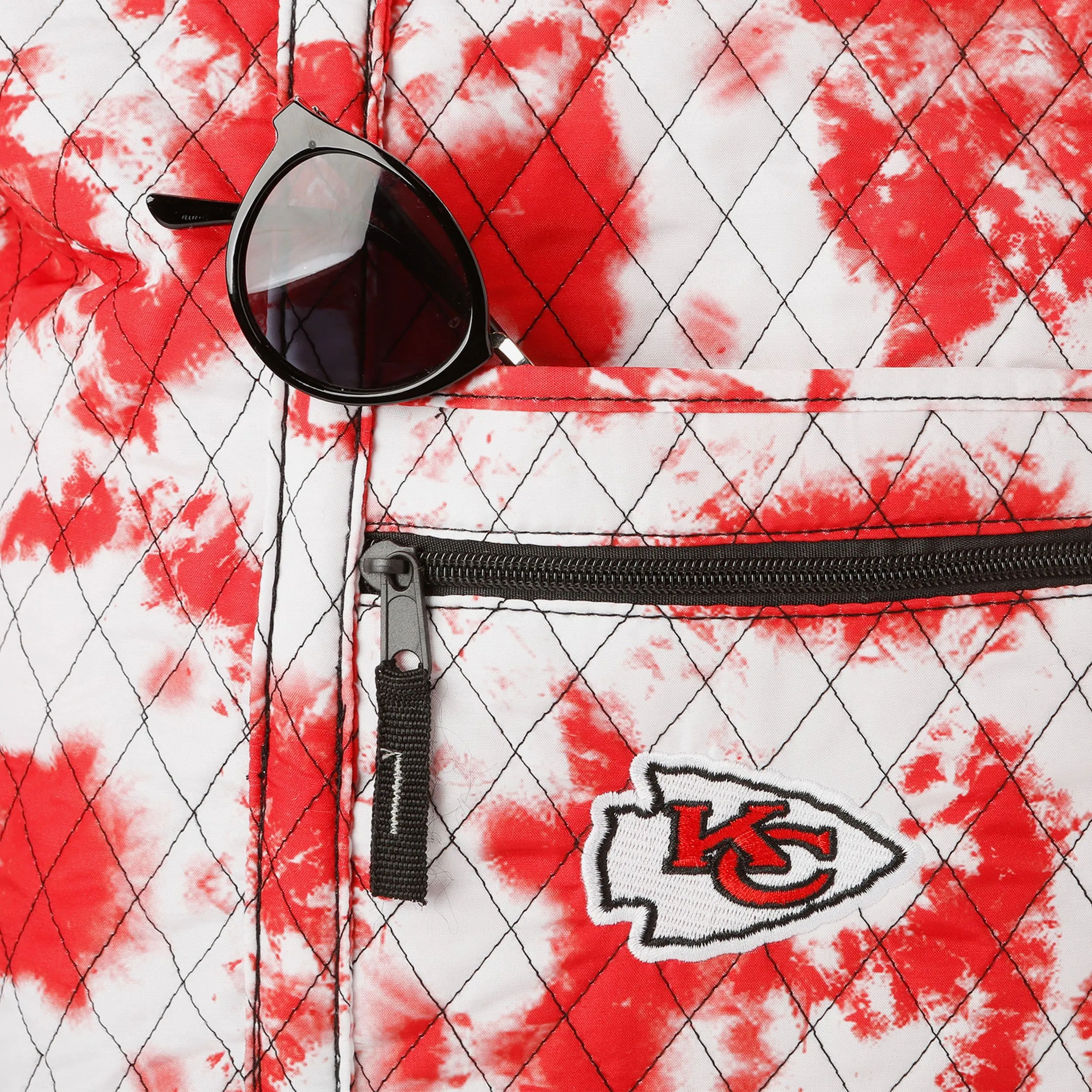 Kansas City Chiefs Tie-Dye Takeaway Tote Bag