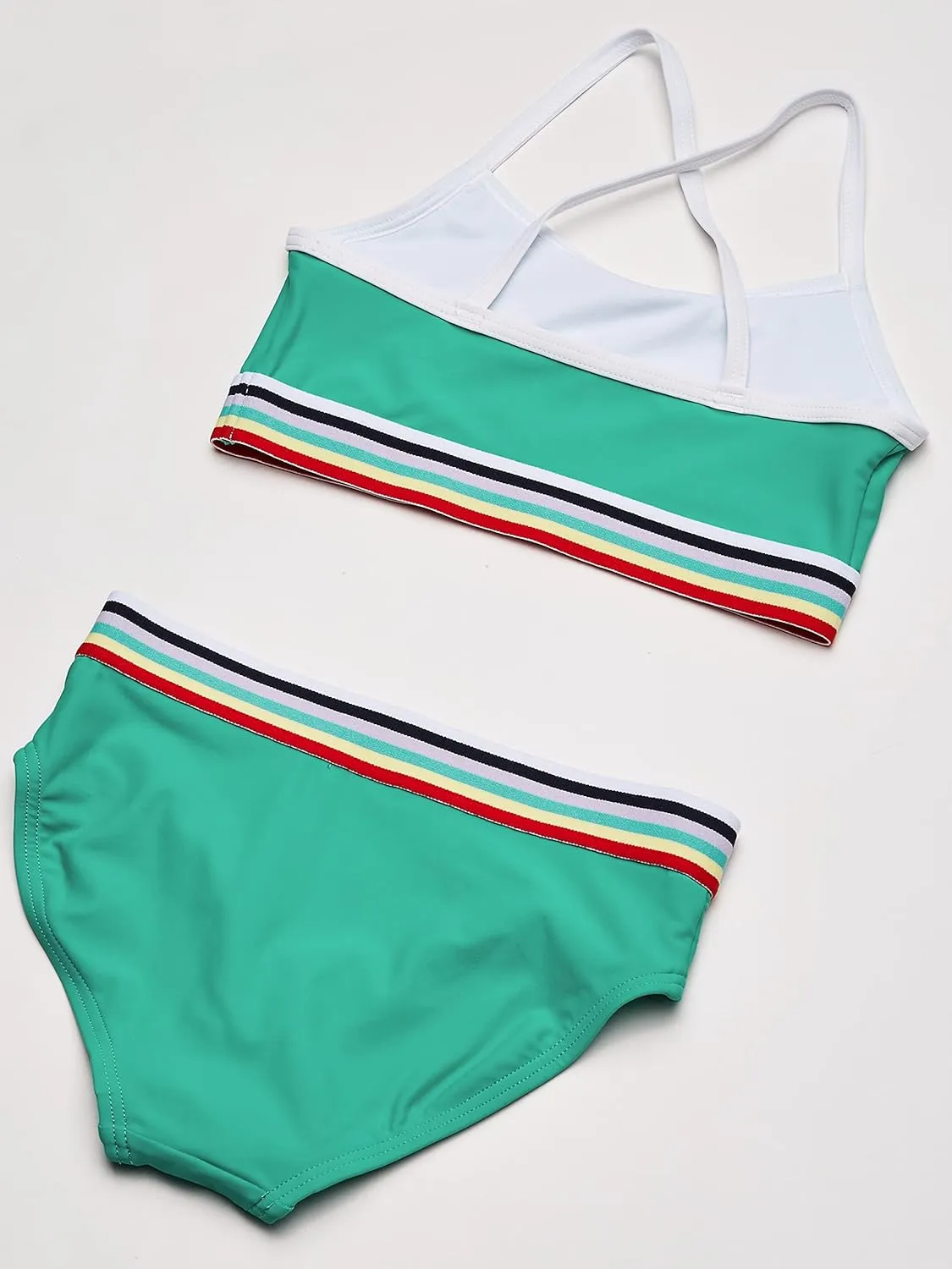 Kanu Surf Girls' Tanya UPF 50  Beach Sport Athletic Bikini Swimsuit